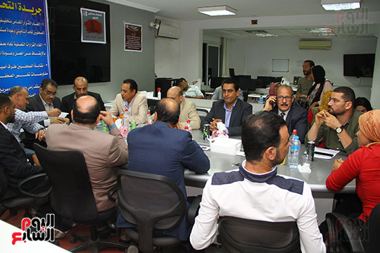 اجتماع المجلس بمقر جريدة التحرير (13)