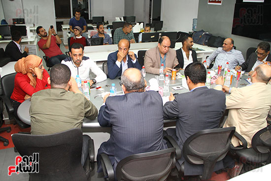 اجتماع المجلس بمقر جريدة التحرير (12)