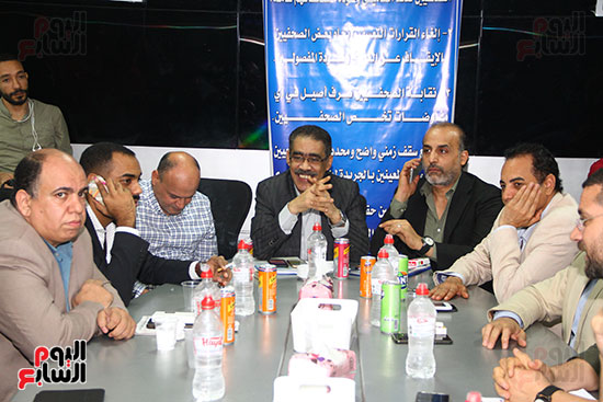 اجتماع المجلس بمقر جريدة التحرير (8)