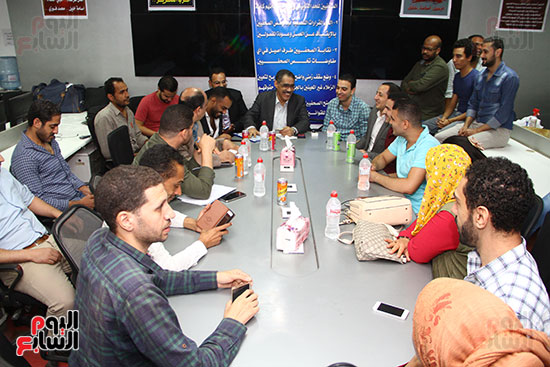 اجتماع المجلس بمقر جريدة التحرير (5)