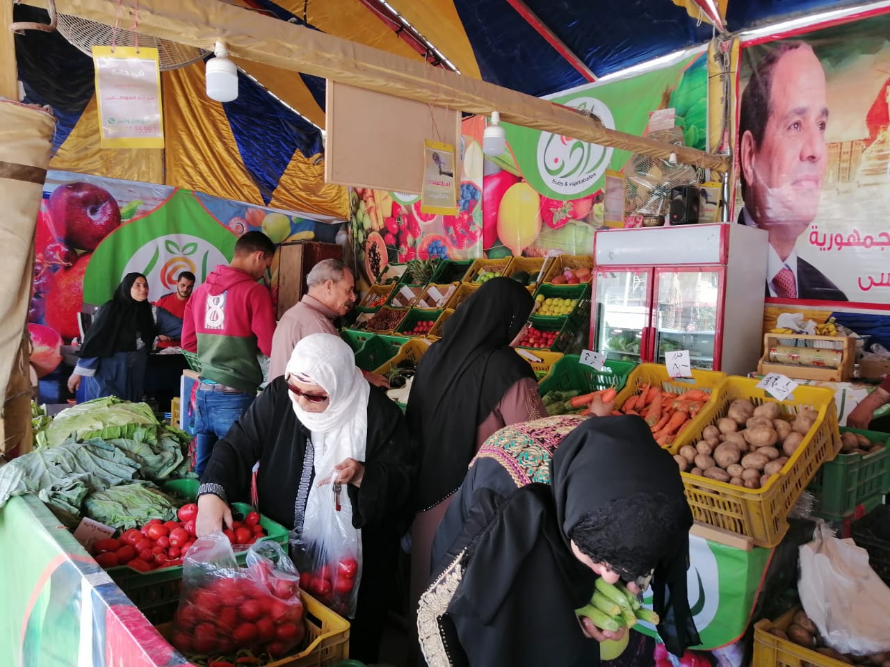 انتعاش بأسواق الخضر والفاكهة بالغربية ورقابة تموينية على الأسعار (5)