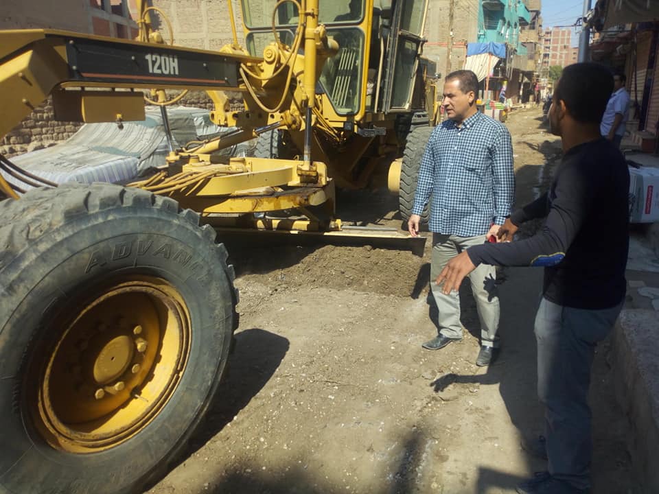 رفع 20 طن تراكمات منالشوارع لخلق بيئة حضارية بسوهاج (2)