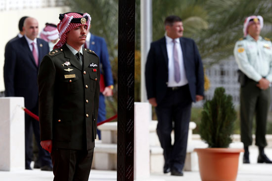 ولى-العهد-الأردنى-الأمير-حسين-يصل-مراسم-افتتاح-الدورة-العادية-الرابعة-للبرلمان-الثامن-عشر-فى-عمان