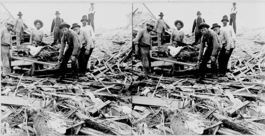 إعصار جالفستون العظيم 1900