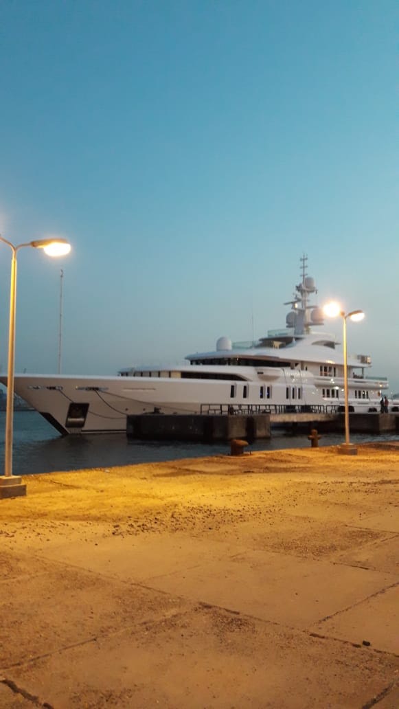 ميناء بورسعيد السياحى يستقبل اليخت الفاخر (1)