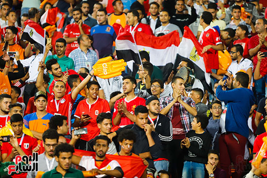 الجماهير المصرية في مباراة مصر وغانا