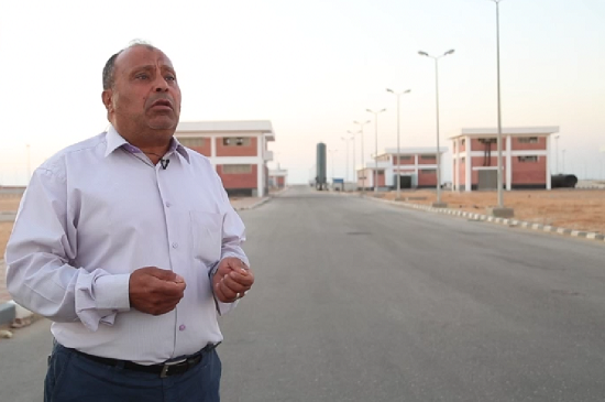 مهندس ياسر ابرهيم مدير محطات الصرف الصحى بالعاشر