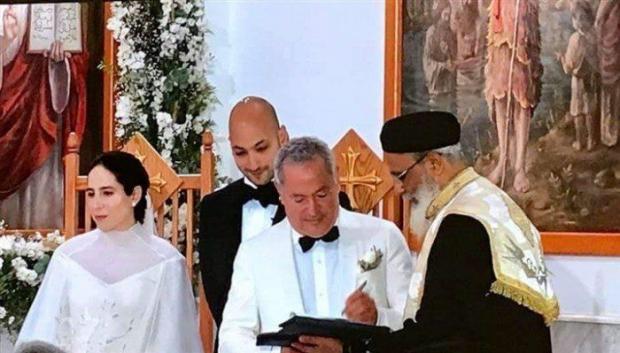 سميح ساويرس يحتفل بزفاف ابنته