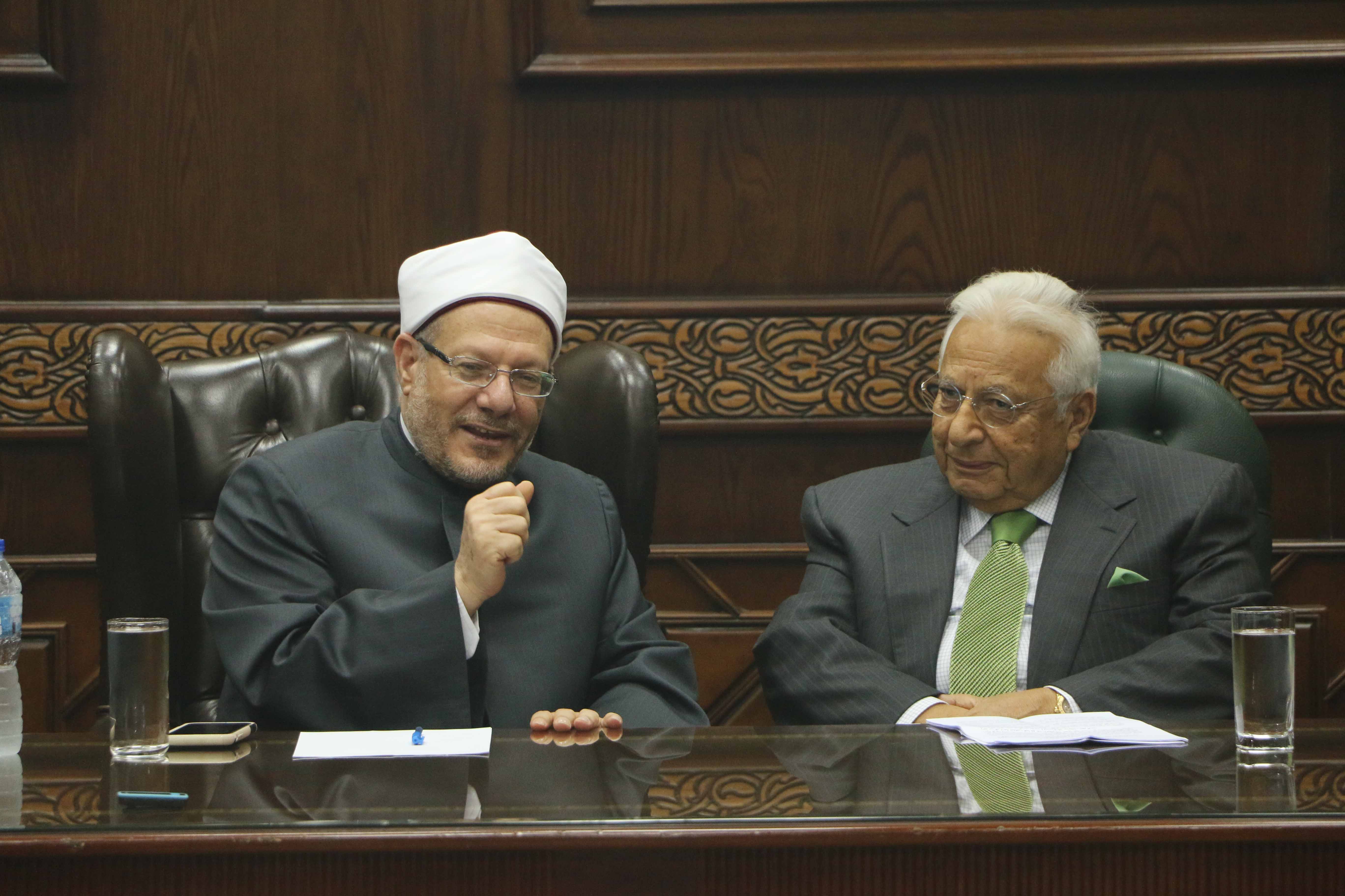 لقاء مفتى الجمهورية و الدكتور أحمد عكاشة  (3)