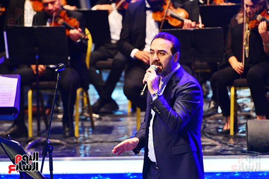 وائل جسار يتألق فى حفله بمهرجان الموسيقى العربية