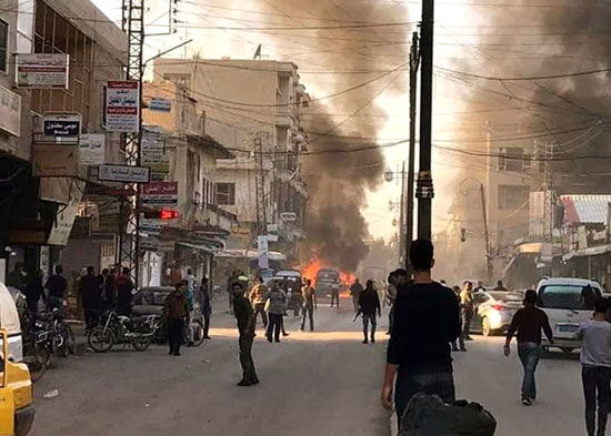 إسرائيل-قصفت-مبنى-فى-دمشق