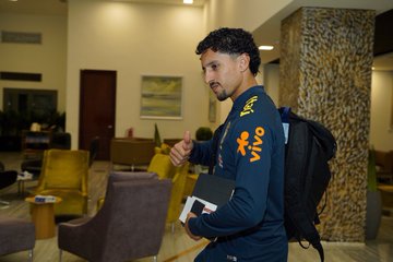 وصول منتخب البرازيل إلى الرياض (1)