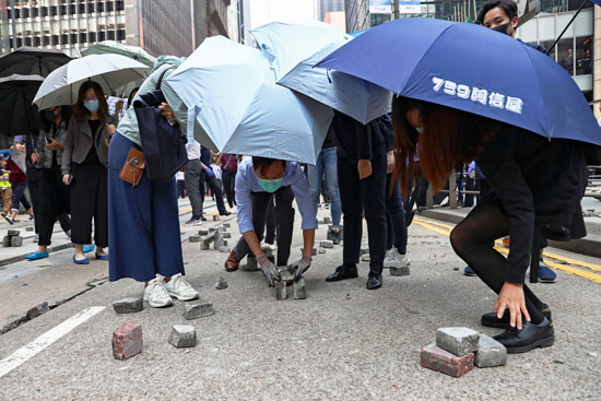 احتجاجات-هونج-كونج
