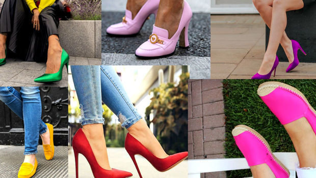 اختيار أحذية مناسبة للون الملابس