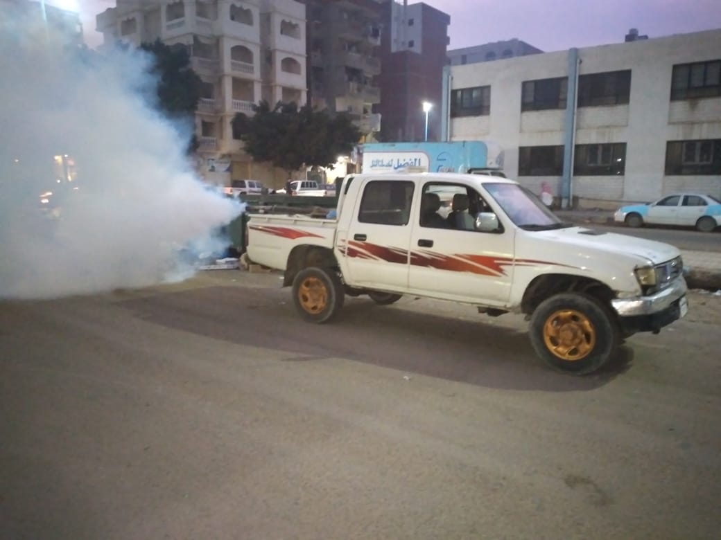 محافظة مطروح تعلن الحرب للقضاء علي الذباب والحشرات الطائرة  (6)