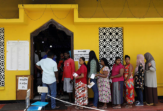 الانتخابات فى سريلانكا