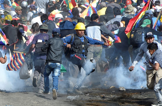 العنف فى بوليفيا