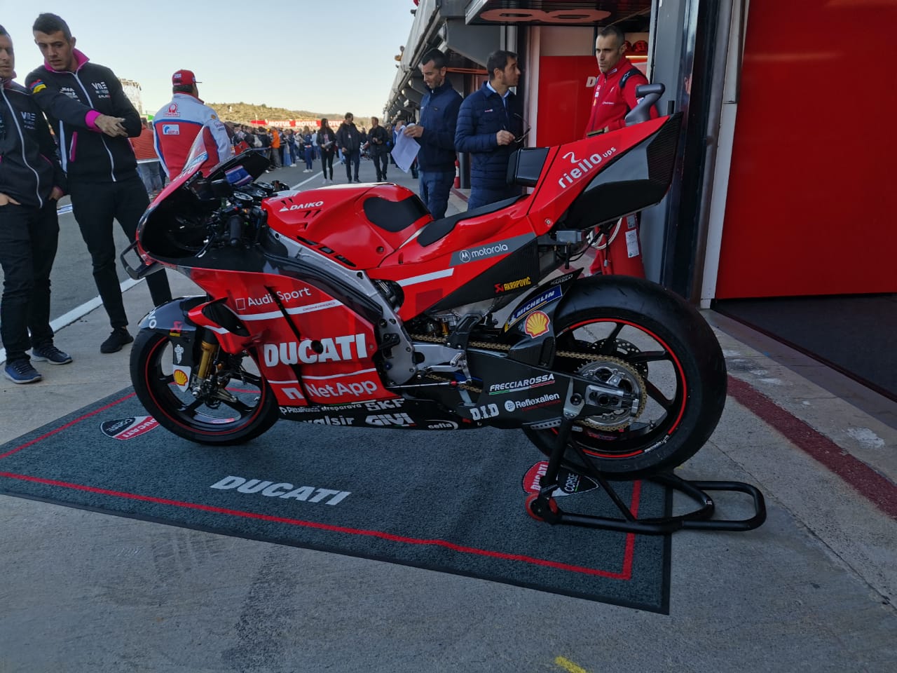 جراجات متنقلة في GP moto 2019