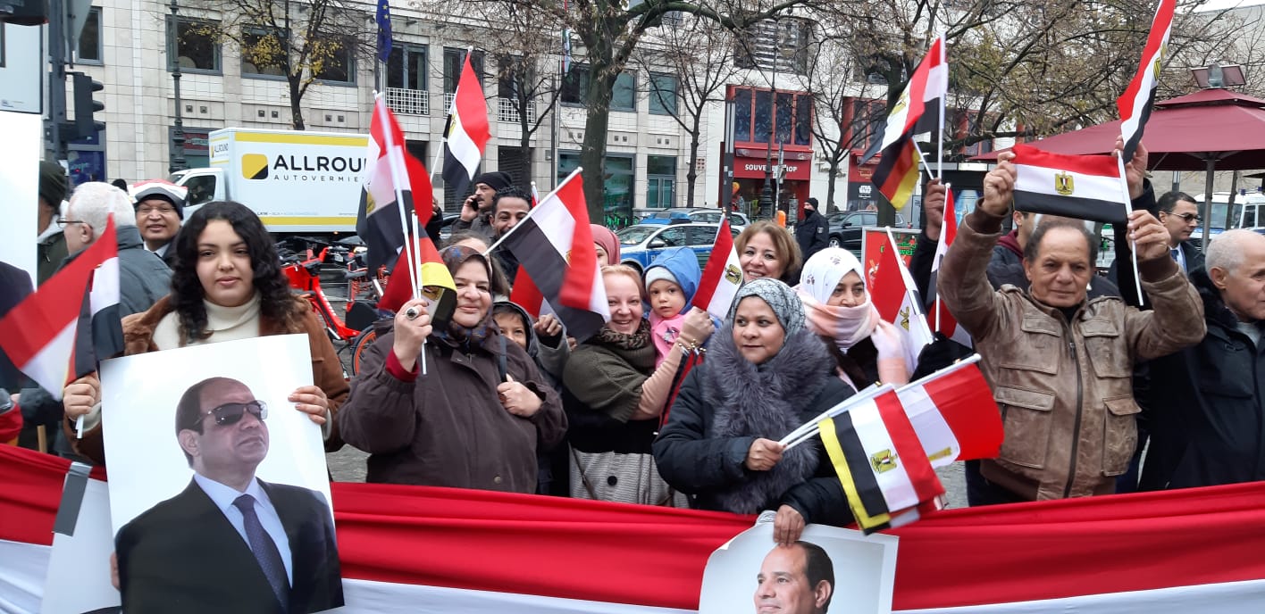 احتفالات الجاليه المصريه ببرلين