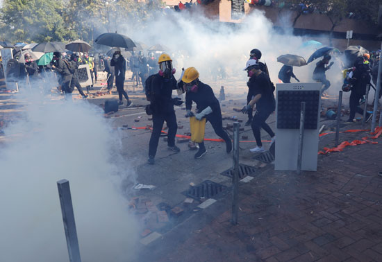 مواجهات بين الشرطة ومتظاهرين