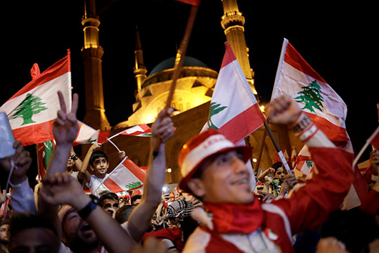 احتجاجات لبنان اليوم
