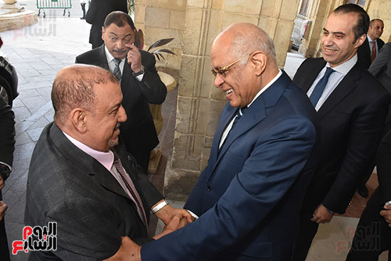 الدكتور على عبد العال رئيس مجلس النواب وسلطان سعيد المراكبى رئيس مجلس النواب اليمنى (1)