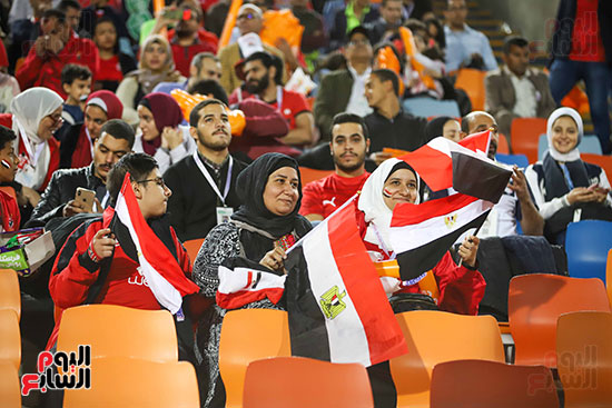 جماهير مصر تحتشد لمؤازرة المنتخب الأولمبى أمام جنوب أفريقيا