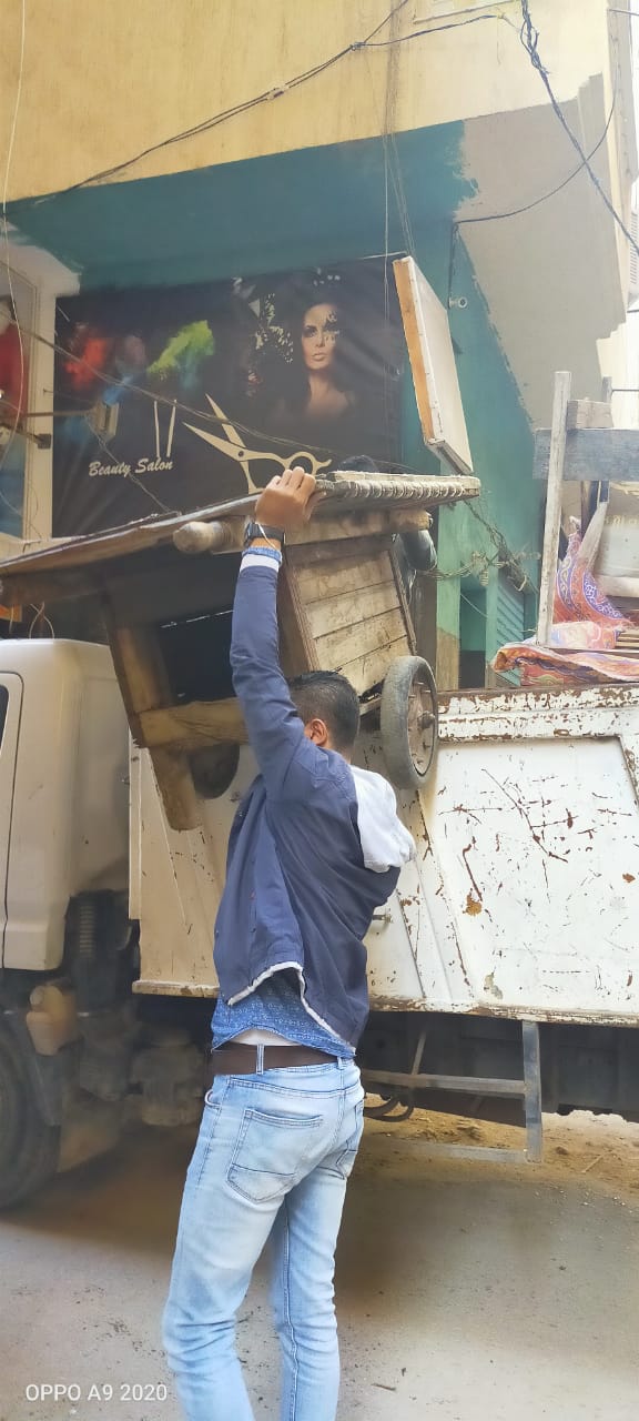 إزالة إشغالات الطريق بأحياء الإسكندرية (7)