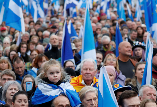 مسيرة  استقلال إسكتلندا