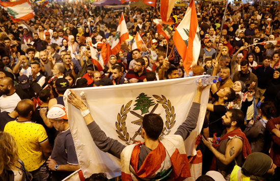 مظاهرات فى طرابس اللبنانية