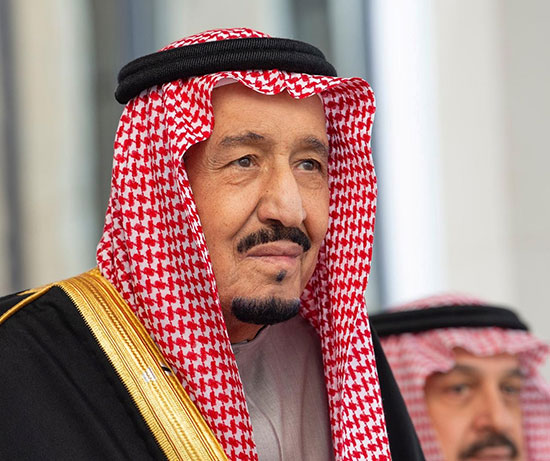 ملك السعودية سلمان بن عبدالعزيز