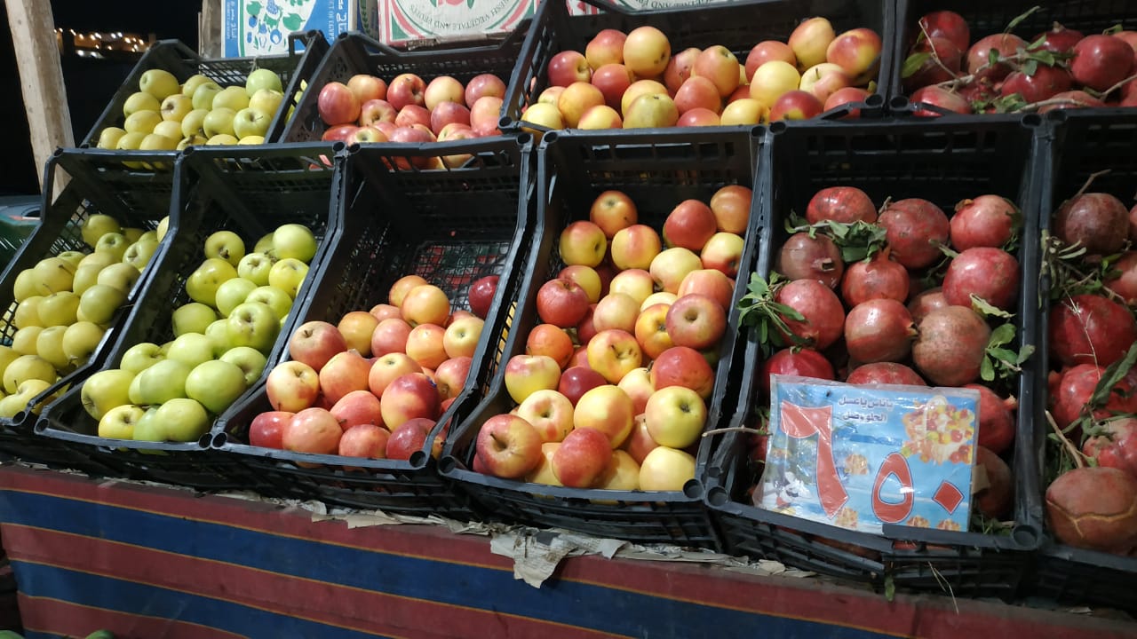 ثبات أسعار الخضروات والفاكهة بعد انخفاضها بأسواق مطروح (2)