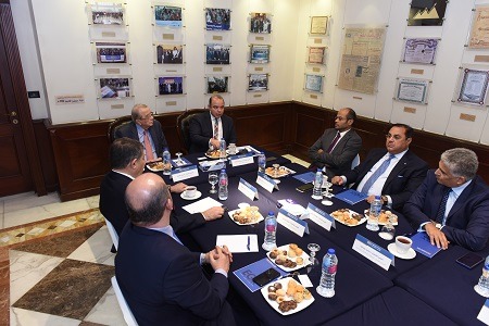 اجتماع جمعية رجال الأعمال الأردنيين ورئيس البورصة
