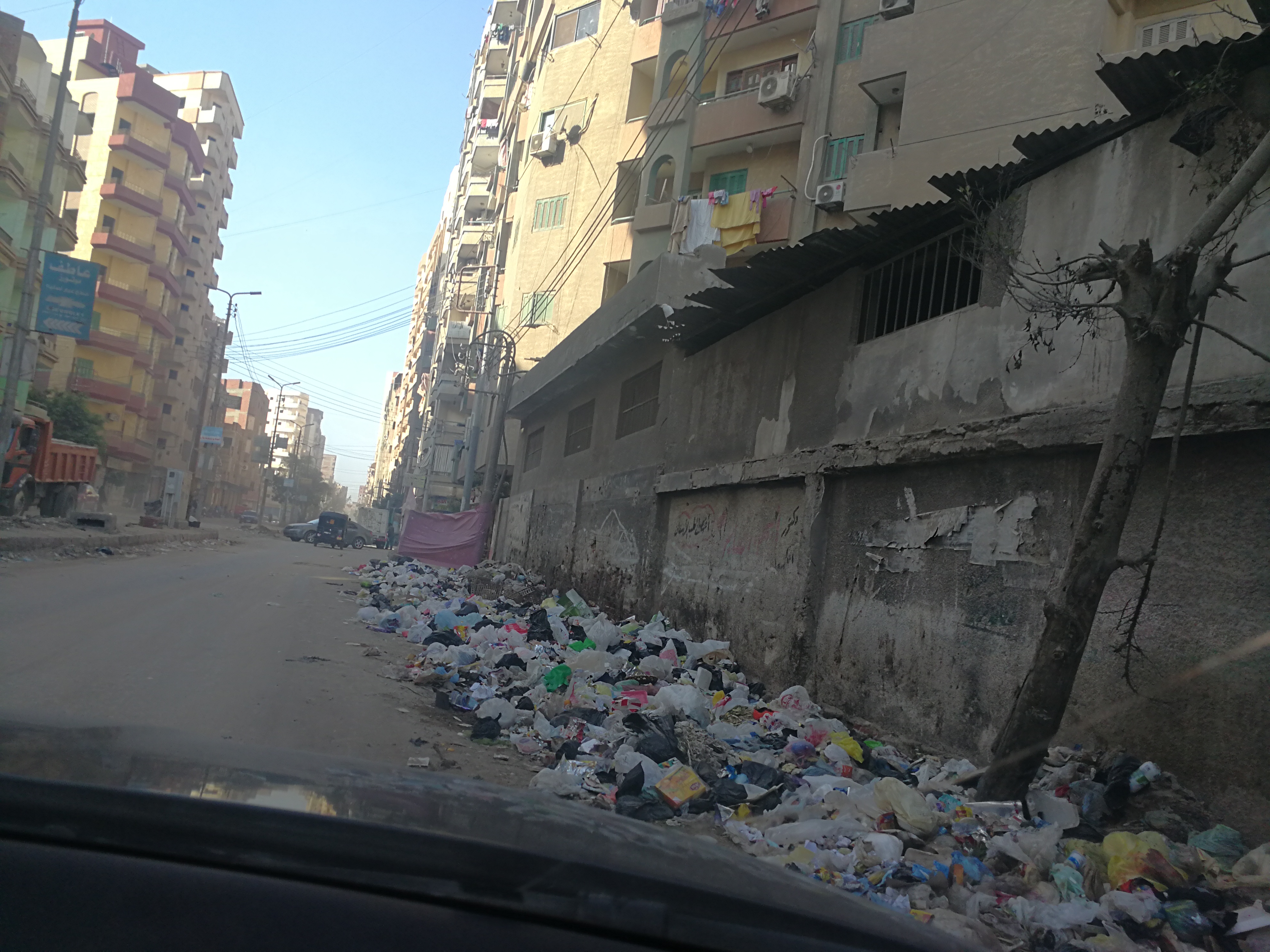 القمامة فى  شوارع طنطا (3)