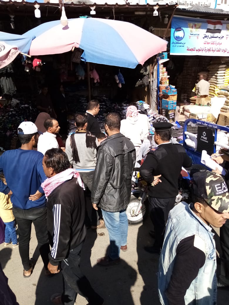إزالة الاشغالات بشوارع  مرسى مطروح (7)