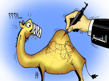 أيادى خارجية تقسم الدول العربية