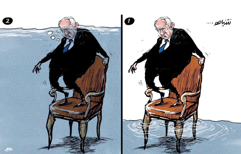  كرسى نتنياهو يغرق فى الفساد