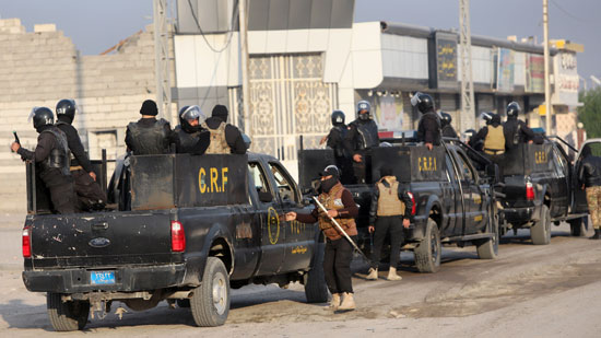 قوات الأمن العراقية تكثف انتشارها فى البصرة