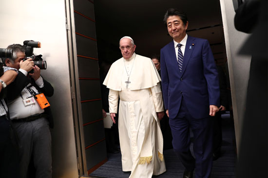 إزالة-السلاح-النووى-أولوية-بابا-الفاتيكان-فى-زيارته-لليابان