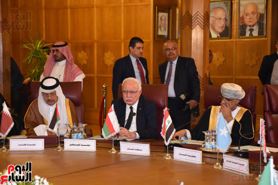 الاجتماع الطارئ لوزراء الخارجية العرب (13)