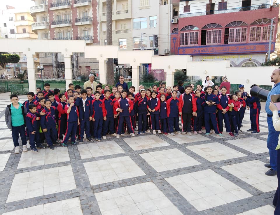 خلال زياارة طلاب المدارس لمتحف رشيد القومى (14)