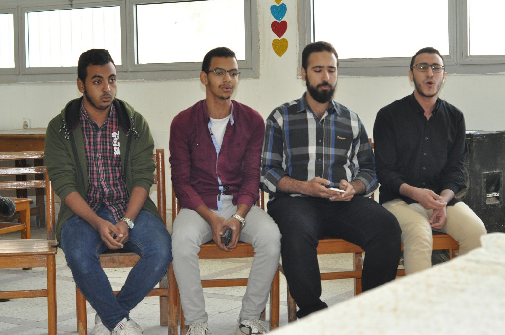  مسابقة للانشاد الديني والترانيم بجامعة المنيا  (8)