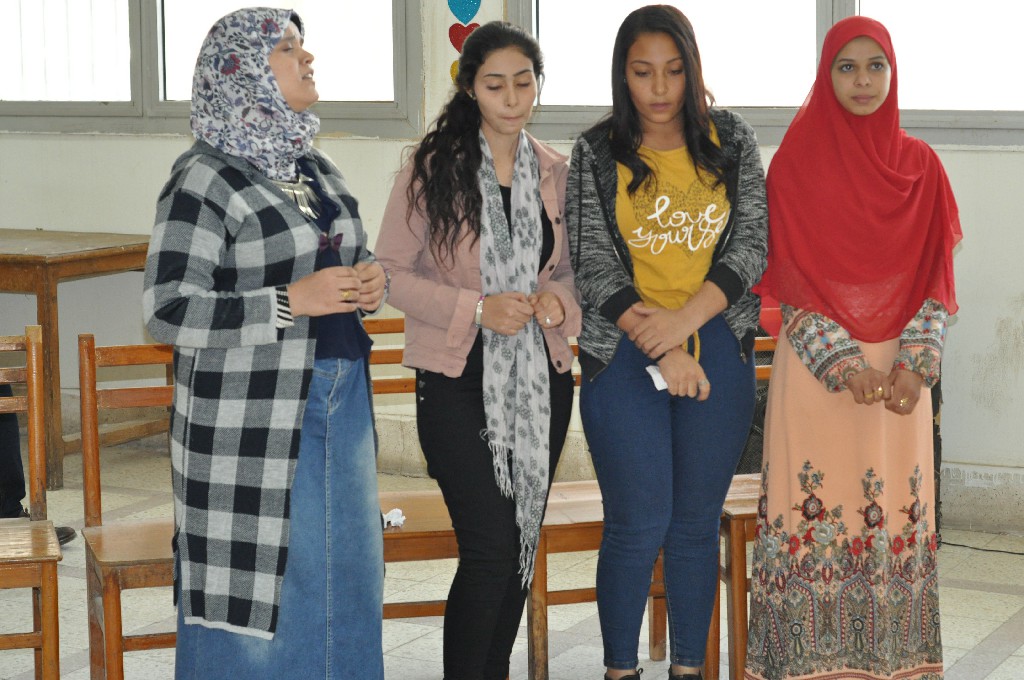  مسابقة للانشاد الديني والترانيم بجامعة المنيا  (12)