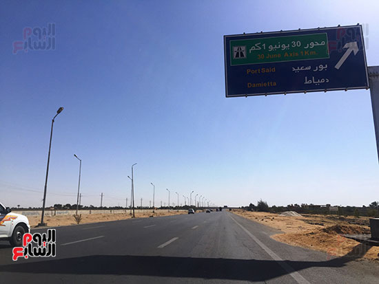 طريق بورسعيد دمياط (2)