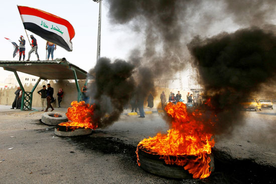 جانب-من-مظاهرات-العراق
