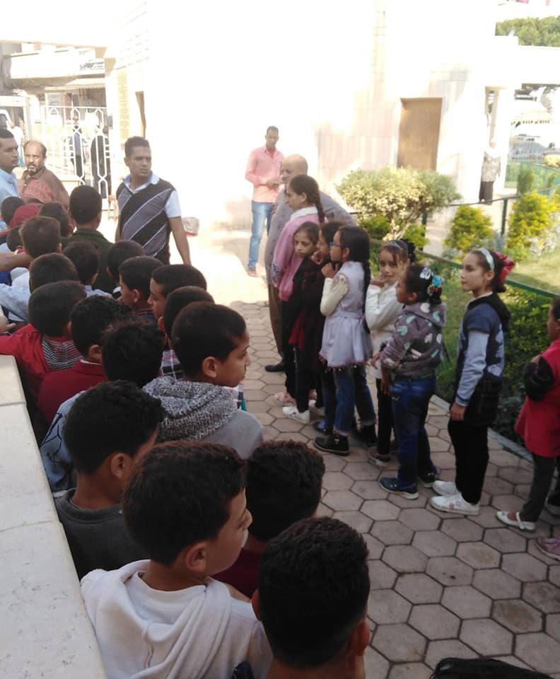خلال زياارة طلاب المدارس لمتحف رشيد القومى (4)