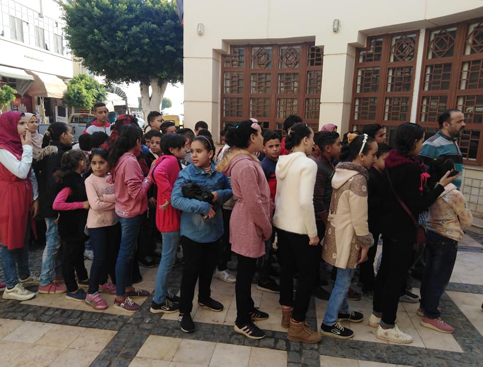 خلال زياارة طلاب المدارس لمتحف رشيد القومى (11)