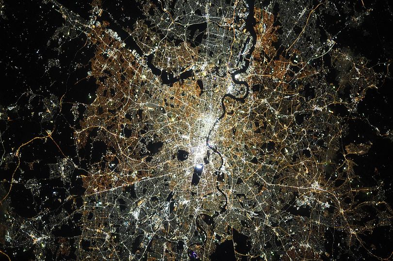 لندن من الفضاء