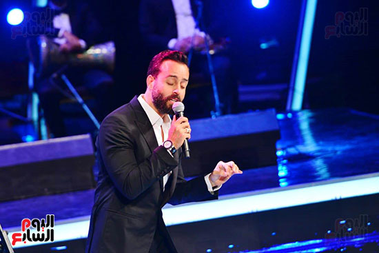 سعد رمضان أكد علي فخره بالغناء ضمن مهرجان الموسيقى العربية