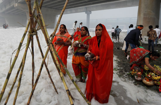مهرجان-شات-بوجا-احتفال-دينى-سنوى-بالهند